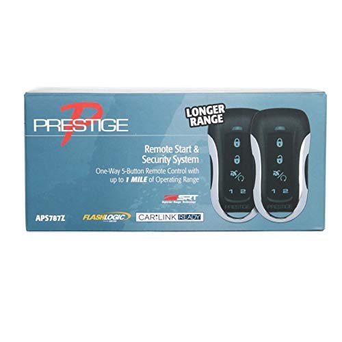 Prestige APS787Z 1-Way 5-Button LCD Remote Control w/ 1 Mile Operating Range