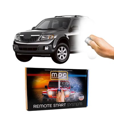 MPC Factory Remote Activated Remote Start Kit Compatible with 2008-2011 Mazda Tribute - Plug & Play - Key-to-Start - Gas -Firmware Preloaded