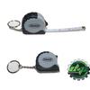 Diesel Power Plus Peterbilt semi Truck pete 18 Wheeler Trucker Key Chain Measuring Tape view 1