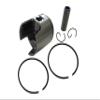 Asaki Piston Kit 09-762 420-9856-37 Std with Ring Compatible with Yamaha Alpine 640ER Snowmobile Left Cylinder view 2
