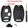 Key Fob Shell Case Fit for Honda Accord Crosstour Civic Odyssey CR-V CR-Z Fit Keyless Entry Remote Key Housing Replacement with Free Screwdriver Casing Only (Black 2 Pack) view 4