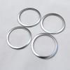 YUECHI for BMW 3 Series F30 F34 316 320i 328i 2013-2017 ABS Chrome Door Speaker Sound Ring Trim Accessories view 1