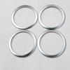 YUECHI for BMW 3 Series F30 F34 316 320i 328i 2013-2017 ABS Chrome Door Speaker Sound Ring Trim Accessories view 2