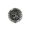 FB JEWELS Solid St. Christopher Visor Clip view 1