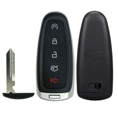 AKS KEYS Replacement for Ford Smart Key 5 Buttons That Use FCC M3N5WY8609 and Part Number 164-R8092 / BT4T-15K601-Hx Compatible with 2011-2019 Selected Models (1)