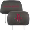 FANMATS 25015 Houston Rockets Embroidered Head Rest Cover Set - 2 Pieces view 1