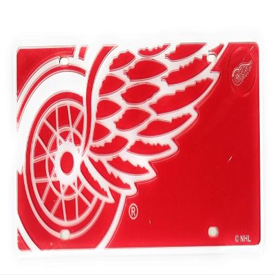 Stockdale Red Wings MEGA Logo Design Premium Laser Cut Tag Acrylic License Plate