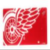 Stockdale Red Wings MEGA Logo Design Premium Laser Cut Tag Acrylic License Plate view 1