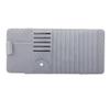 Yolu Auto Car Sun Visor Organizer CD Luxury Leather Shade Organizer CD Travel Holder Bag Cards Wallet Pocket Pen Glasses Clip Cover Storage Electronic Accessory (Gray) view 1