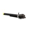 1PC Universal Foldable Car Anti-Theft Steering Wheel Lock and Three Keys Alloy+Leather view 1