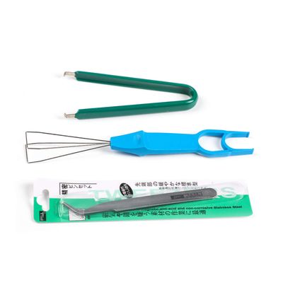 YMDK MX Switch Top Removal Tool Switches Dropper Puller Keycap Puller 3 in 1 for Hot Swappable Mechanical Keyboard (Option 3)