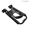 AfterMokit Foldable Kayak Racks with 8.3x17 inch Foam Upper Arm for Roof Rack Crossbar SUP Car Racks J Bar Rooftop Racks with 0.77 inch Steel Tube Black 1 Pair view 3