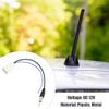 X AUTOHAUX DC 12V Car Radio Antenna Wire Harness Female Adapter Wire Terminal Plug Connector Cable for Toyota Prado view 2