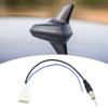 X AUTOHAUX DC 12V Car Radio Antenna Wire Harness Female Adapter Wire Terminal Plug Connector Cable for Toyota Prado view 3