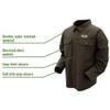 Frogg Toggs Pilot Jac Shirt, Water-Resistant Work Shirt, Medium, Brown view 2