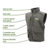 Frogg Toggs Frogg Toggs Pilot Fleece Vest, Brown, Size Small Pilot Fleece Vest, Brown, Small view 2
