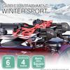 INNO INA951 Ski/Snowboard Rack L, Carry up to 6 Pairs of skis or 4 Snowboards, Easy Installation, Locks Included, Compatible with Aero & Square Bars, for SUVs, Wagons, EVs, Trucks, Cars view 2