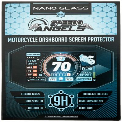 Speedo Angels Nano Glass Screen Protector compatible with MULTISTRADA 950/1200/1260 (2015+) x 2