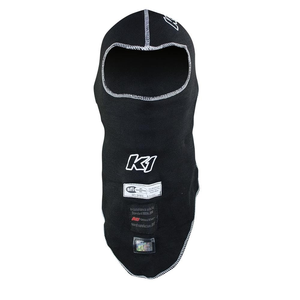 K1 RaceGear Balaclava Head Sock Flex Black