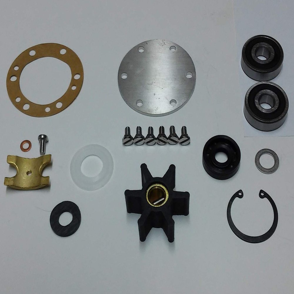 SCP-K28270 Major Rebuild Kit for 2 1/4" Cover Yanmar Marine Sea Water Pumps 128270-42000, 124070-42000, 42001, 42002