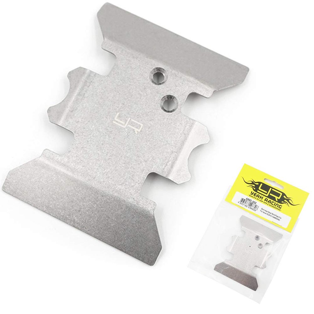 Yeah Racing Stainless Steel Skid Plate for for Axial SCX10 II (AX90046) #AXSC-002
