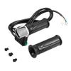 Fdit LCD Display Throttle Handlebar Grip for Electric Scooters, 36V, 2 Pack, ABS Material, 1.5m Cable view 1