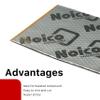 Noico Pro 80 mil 10 sqft Car Sound Deadening Mat, Butyl Automotive Sound Deadener, Audio Noise Insulation and Dampening view 4