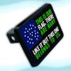 NYPD This is Our Flag Trailer Hitch Cover view 1