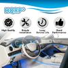 HQRP 2-Pack Remote Key Fob Shell Case Keyless Entry w/ 4 Buttons Compatible with Mazda 6 / MX-5 Miata 2009 2010 2011 2012 2013 2014 2015 2016 view 3