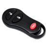 HQRP Remote Key Fob Shell Case Keyless Entry w/ 3 Buttons Compatible with Jeep Cherokee 1999 2000 2001; Grand Cherokee 1999 2000 2001 2002 2003 2004 view 2