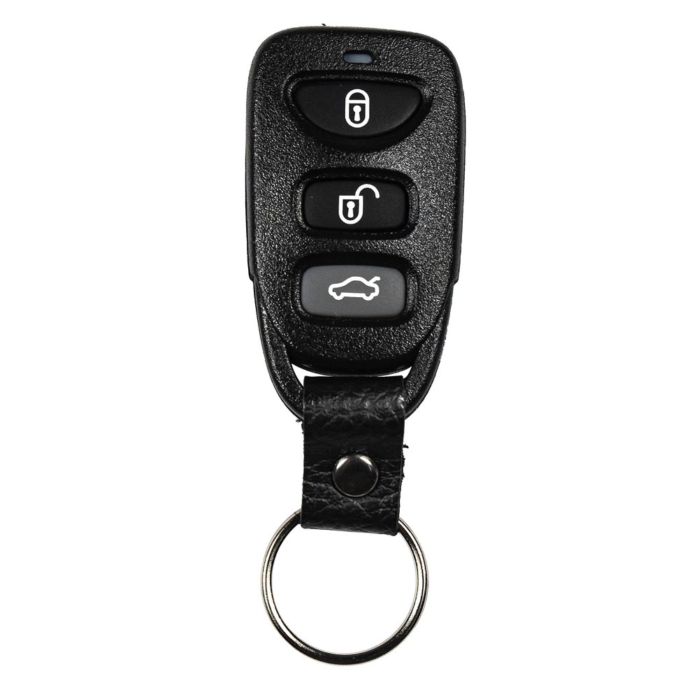 HQRP Remote Key Fob Shell Case Keyless Entry w/ 4 Buttons Compatible with Hyundai Elantra 2007 2008 2009 2010 2011 2012 2013 2014 2015 2016 2017