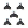 Ximimark 5Sets DC 12V Coil Power Relay LY2NJ HH62P JQX-13F DPDT 8 Pin 10A with Socket Base view 1