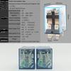 Ximimark 5Sets DC 12V Coil Power Relay LY2NJ HH62P JQX-13F DPDT 8 Pin 10A with Socket Base view 3