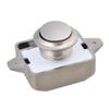 RDEXP 26mm Opening Hole Pearl Nickel Push Button Cabinet Latch Knobs for Motorhome Cupboard Cabinet Door Set of 20 view 3