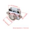 RDEXP 26mm Opening Hole Pearl Nickel Push Button Cabinet Latch Knobs for Motorhome Cupboard Cabinet Door Set of 20 view 4