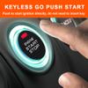 BANVIE Car Alarm System with Remote Start and Smart Push Start Button view 2