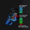 iMESTOU Aluminium Quick Charge 3.0 Marine Dual USB Phone Charger Adapter Waterproof Car USB Socket Outlet DIY Kit with Voltmeter 10A Fuse for 12V/24V Motorcycle Automotive Boat Bus Truck ATV UTV RV view 2