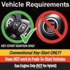 MPC Plug N Play Remote Starter Compatible with 2017-2022 Ford F-550 Super Duty |Gas| |Key to Start| with T-Harness OEM Key Fob Activated view 2
