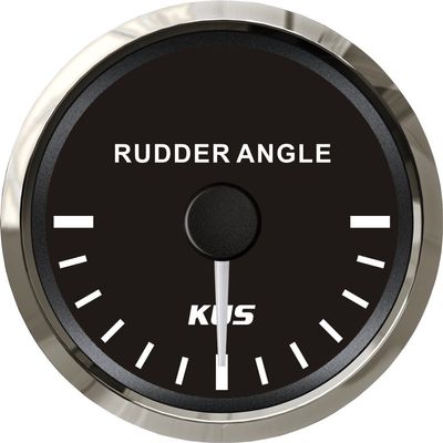 KUS DN52mm Black Rudder Angle Gauge 87-900ohm PN: KY09002 (Black)