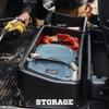 Husky Liners Gearbox Storage Systems | Fits 2019-2026 Dodge Ram 1500 Crew Cab with Factory Storage Box (Will NOT fit Models w/Heat/Cool Rear Seats) | Under Seat, 1-pc Black - 09411 view 2