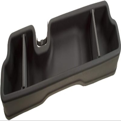 Husky Liners Gearbox Storage Systems | Fits 2019-2026 Dodge Ram 1500 Crew Cab Without Factory Storage Box | Under Seat, 1-pc Black - 09421