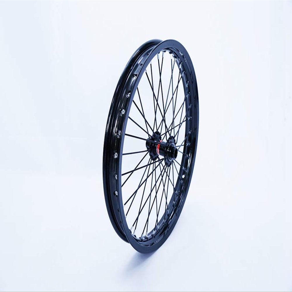 NBpower Ebike Matching Front Wheel with Hub 20mm110 Drop Out,17inch1.6 or 19inch1.6 Motorcycle alluminum Alloy Rim with NOVATE HUB