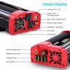 NDDI POWER 1000W Car Power Inverter, DC 12V to AC 110V Car Inverter with Dual AC Outlets and Dual 3.1A Quick Charging USB Port Car Adapter view 3