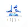 GPM For Losi 1:10 Baja Rey/Rock Rey/Hammer Rey U4 Upgrade Parts Aluminum Steering Assembly - 1 Set Blue view 1