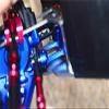 GPM For Losi 1:10 Baja Rey/Rock Rey/Hammer Rey U4 Upgrade Parts Aluminum Steering Assembly - 1 Set Blue view 2