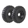 ZXTDR 2PCS 4.10-6 Tubeless Tires With Rim for ATV Quad Go Kart 4 Wheelers view 1