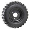 ZXTDR 2PCS 4.10-6 Tubeless Tires With Rim for ATV Quad Go Kart 4 Wheelers view 2