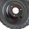 ZXTDR 2PCS 4.10-6 Tubeless Tires With Rim for ATV Quad Go Kart 4 Wheelers view 3
