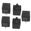 Aexit JD2912 DC Antitheft 12V Coil 40A 4 Pins SPST Vehicle Car Security Power Accessories Relay 5pcs view 1