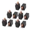 Aexit DC 12V Antitheft 40A Rated Current 1NO 1NC SPDT 5 Pins Car Automotive Alarm Accessories Relay 10pcs view 1
